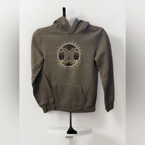 Hurley Hoodie Pullover Sweatshirt Gray Youth Size Large 14/16